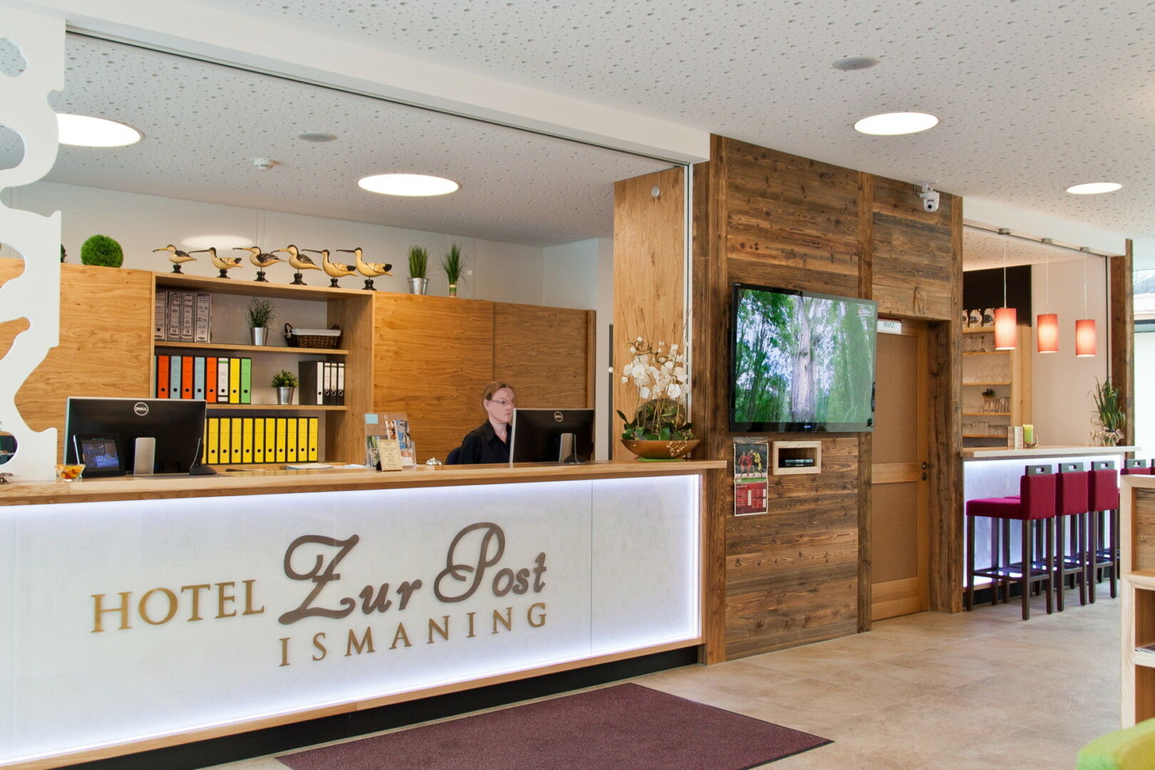 Hotel Zur Post Ісманінг Інтер'єр фото